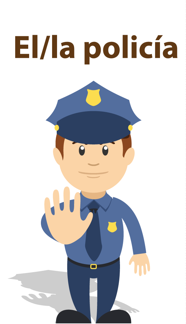 policía